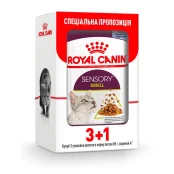 Вологий корм Royal Canin Sensory Smell Jelly для котів вибагливих до аромату, шматочки в желе, 85 г, акція 3+1