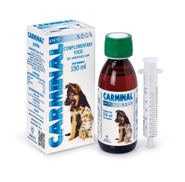 Препарат Ronipharm Carminal pets для здоровья пищеварительной системы, 150 мл