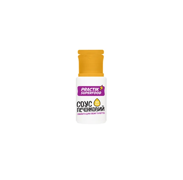 Печінковий соус Practik SuperFood для собак та котів, 30 г