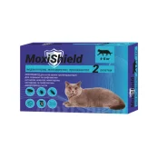 Краплі на холку MoxiShield протипаразитарні, для котів вагою 4-8 кг, 0.8 мл, 2 піпетки