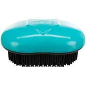 Щітка Trixie Upholstery Textile Brush для видалення шерсті з меблів та текстилю, 7×10 см, чорно-бірюзова