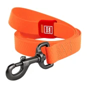 Поводок Waudog Waterproof для собак, водостойкий, размер M, 20 мм, 122 см, оранжевый
