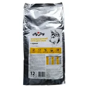 Сухой корм AnimAll My dog для взрослых собак, с курицей, 12 кг