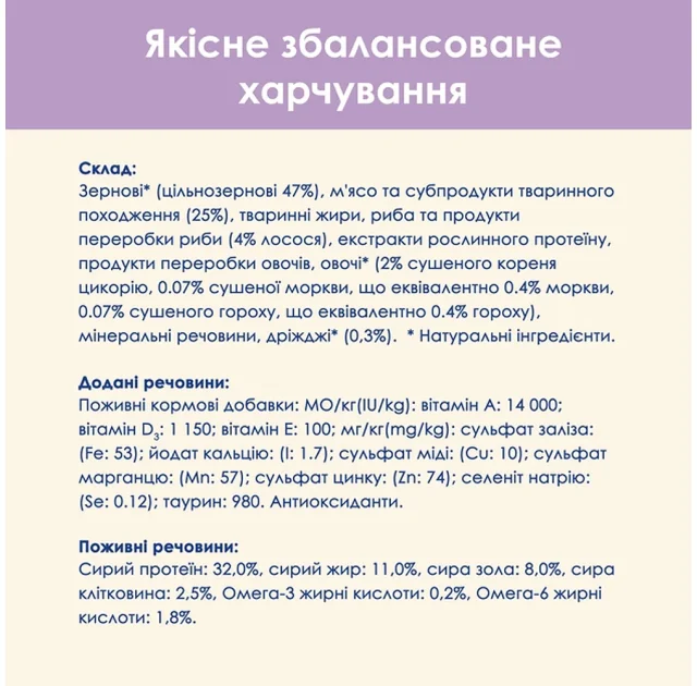 Сухий корм Purina Cat Chow Sensitive для дорослих котів із чутливою шкірою та травленням, з лососем, 1.5 кг