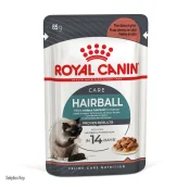 Влажный корм Royal Canin Hairball Care для выведения шерсти у кошек, кусочки в соусе, 85 г