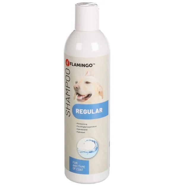 Шампунь Flamingo Basic Care Shampoo увлажняющий, для собак, для любого типа шерсти, 300 мл