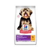 Сухий корм Hill's Science Plan Adult Sensitive Stomach & Skin Small & Mini чутливе травлення та шкіра, для собак малих порід, з куркою, 6 кг