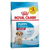 Сухий корм Royal Canin Medium Puppy для цуценят середніх порід до 12 місяців, 12 кг + 3 кг у подарунок