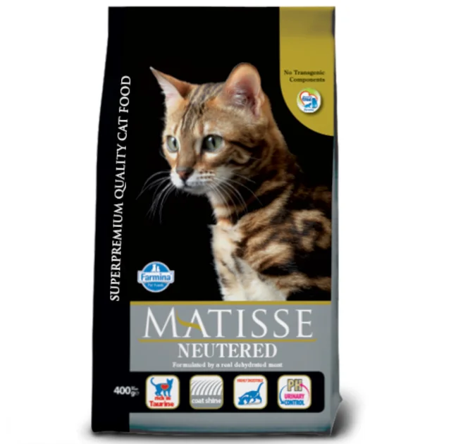 Сухой корм Farmina MATISSE NEUTERED  CHICKEN для кошек, с курицей, 400 г