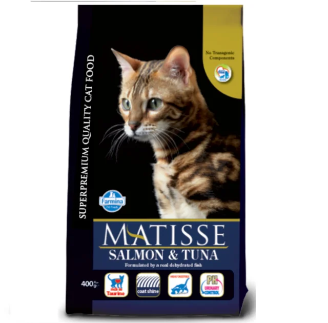 Сухой корм Farmina MATISSE SALMON & TUNA для кошек, с лососем и тунцом, 400 г