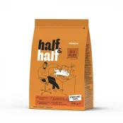 Сухой корм Half&Half для стерилизованных кошек, с говядиной, 300 г