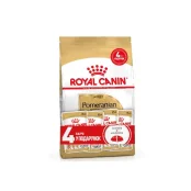 Акційний набір Royal Canin Pomeranian Adult для дорослих собак породи померанський шпіц, 1.5 кг + 4 паучі в подарунок