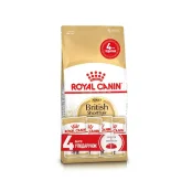 Акційний набір Royal Canin British Shorthair Adult для британських короткошерстих кішок, 2 кг + 4 паучі в подарунок