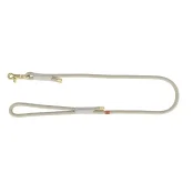 Поводок Trixie Soft Rope для собак, размер S-XL, 1 м/10 мм, серый/светло-серый