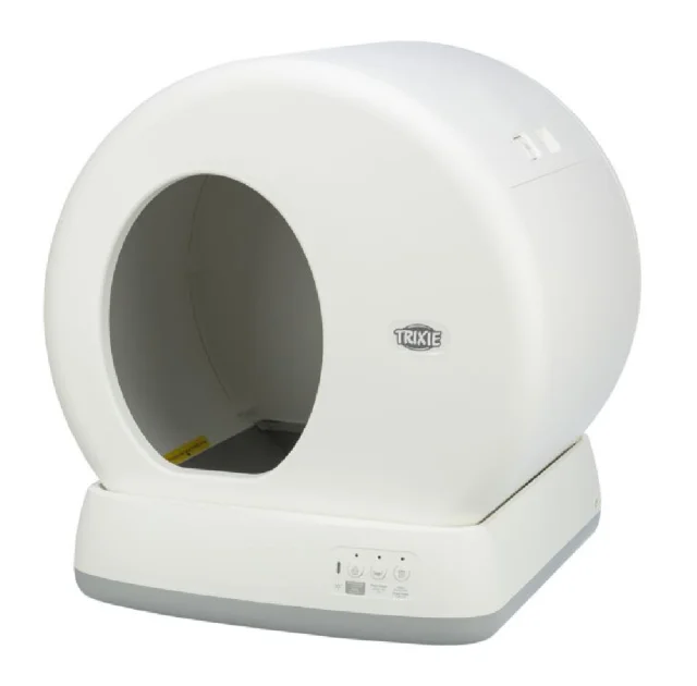 Туалет, що самоочищується Trixie Self Cleaning Cat Litter Box для котів, 53×55.5×52 см, білий