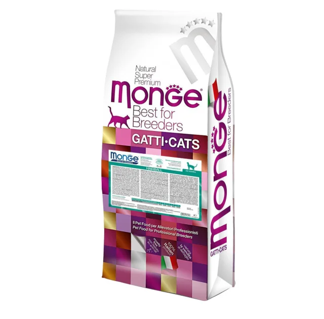 Сухий корм Monge Cat Hairball для виведення шерсті у котів, 5 кг