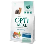 Сухой корм Optimeal для взрослых собак миниатюрных пород, с высоким содержанием лосося, 700 г