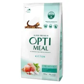 Сухий корм Optimeal для кошенят, з куркою, 1.5 кг