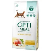 Сухой корм Optimeal для взрослых кошек, курица, 1.5 кг