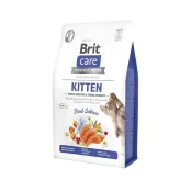 Сухий корм Brit Care Cat GF Kitten Digestion Immunity для кошенят, лосось, 2 кг