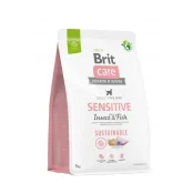 Сухий корм Brit Care Sustainable Sensitiveдля собак з чутливим травленням, комахи і риба, 3 кг