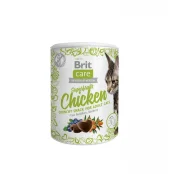 Ласощі Brit Care Superfruits Snack Chicken для котів, хрусткі, курка, 100 г