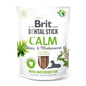 Ласощі Brit Dental Stick Calm для собак, заспокійливі, конопля і пустирник, 7 шт, 251 г