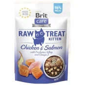 Ласощі Brit Raw Treat Kitten для кошенят, з куркою та лососем, 40 г