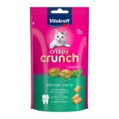 Лакомство Vitakraft Crispy Crunch, для кошек, подушечки для зубов, мята, 60г