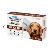 Протипаразитарні краплі Superium Панацея проти бліх, кліщів та гельмінтів, для собак вагою, 20-30 кг