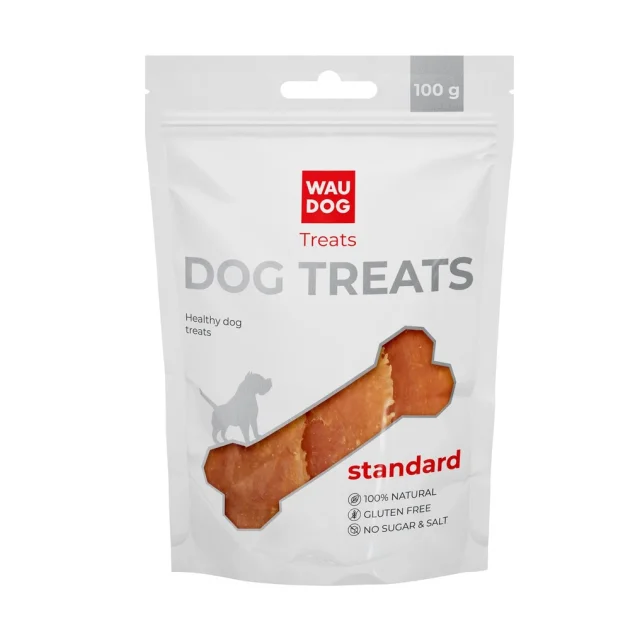 Лакомство Waudog Treats "Куриное филе", для собак, 100 г