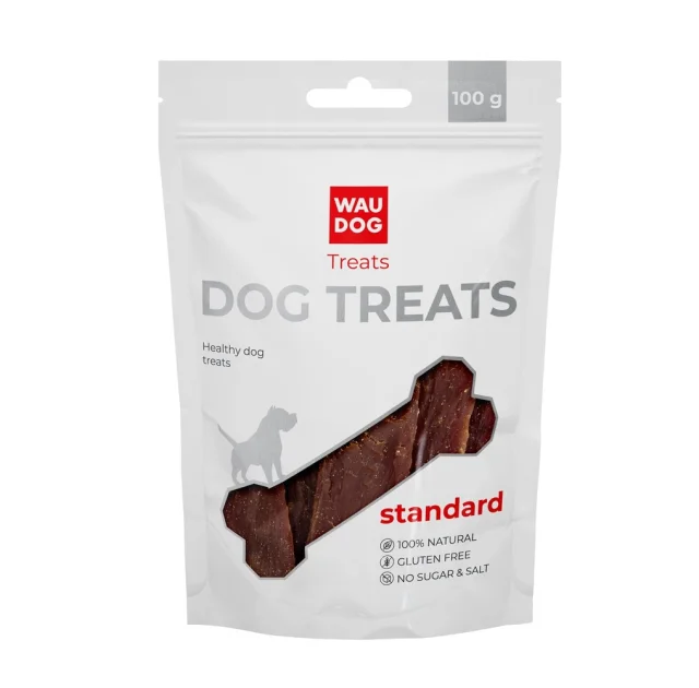 Лакомство для собак Waudog Treats "Утиное вяленое мясо" для собак, 100 г