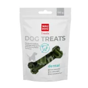 Лакомство Waudog Treats "Стоматологическая палочка со вкусом шпината и ванили" для собак, 100 г