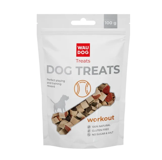 Лакомство Waudog Treats "Цветные куриные суши" для собак, 100 г