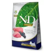 Беззерновий сухий корм Farmina N&D Prime Dog Lamb & Blueberry Adult Mini для дорослих собак дрібних порід, ягнятко з чорницею, 800 г