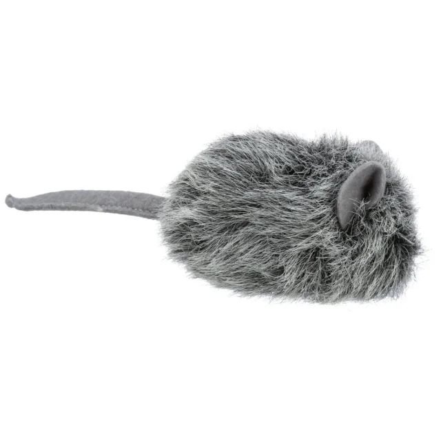 Іграшка Trixie Mouse для котів, миша плюшева з котячою м'ятою, 9 см