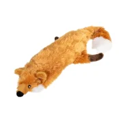 Іграшка GiGwi Catch & fetch Лисиця з великою пищалкою для собак, штучне хутро, 63 см