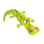 Іграшка GiGwi Plush Крокодил з 4-ма пищалками для собак, 38 см