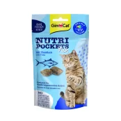 Ласощі GimCat Nutri Pockets Fish для котів, з тунцем, 60 г