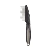 Расческа Flamingo Comb Short/Long Comfort для собак, с короткими/длинными круглыми зубцами (17/18 шт), 21×5.5 см