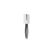 Расческа двусторонняя Flamingo Comb Rotating Medium Babu для собак, 30/19 зубцов, 19×5.2 см