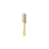 Гребінець двосторонній Flamingo Comb Double Sided Babu для собак, бамбук, 30/19 зубців, 21×7 см