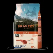 Сухий корм Bravery Lamb Mini Adult, дорослих собак дрібних порід, з ягням, 2 кг