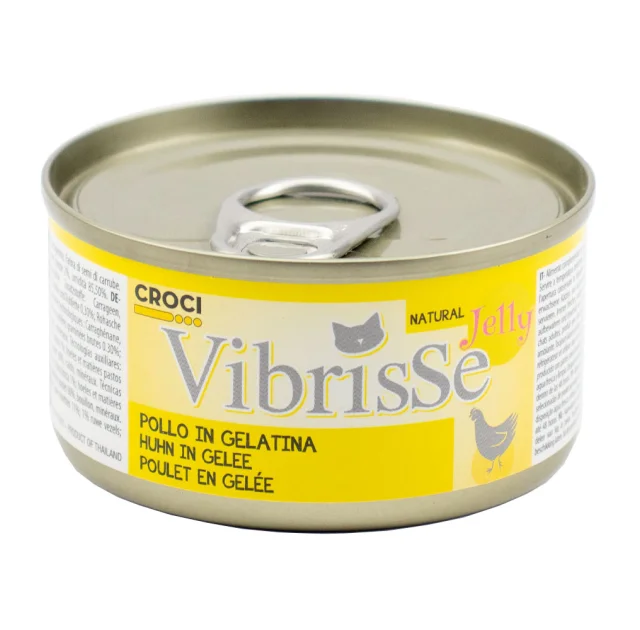 Консерва Croci Vibrisse Jelly для котів, куряче філе в желе, 70 г