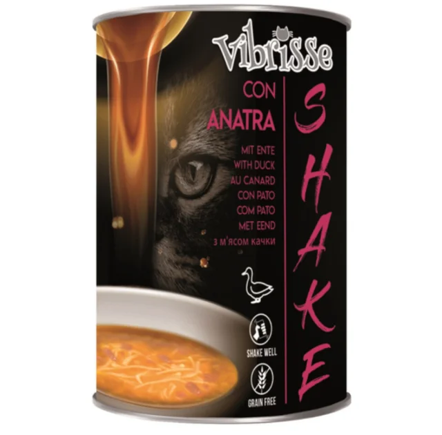 Вологий корм Croci Vibrisse Shake для котів, качка, 135 г