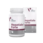 Харчова добавка Vet Expert Hepatiale Forte Large Breed для підтримання та захисту функцій печінки у собак великих порід, 40 таблеток