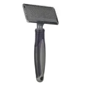 Щетка-пуходерка Flamingo Comfort для собак, М, 16.5×9 см