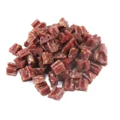 Ласощі Селянські Смаколики для собак, качині кубики з комахами, 1×1×1 см, 500 г