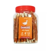 Ласощі Dankers палички кальцієві з філе качки, для собак, 500 г