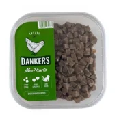 Ласощі Dankers сердечка з м'яса птиці з котячою м'ятою, для котів, 100 г